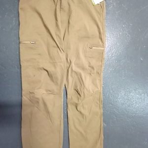 Men's Wrangler Khaki Performance Cargo Pants - 38 X 30 - New with tags